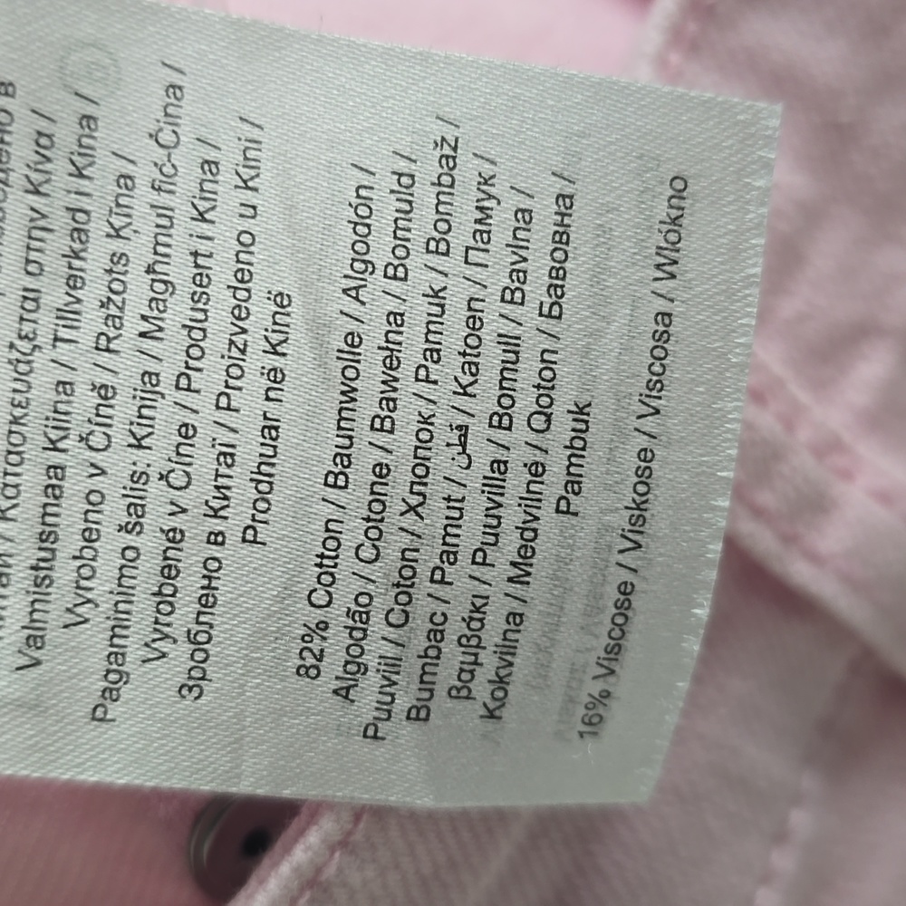 Vero Moda Hot Seven NW Hot Pants Shorts Pink Size Small NWOT - Picture 9 of 14